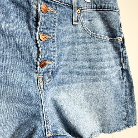 Madewell Blue Jean Shorts - Picture 4 of 6